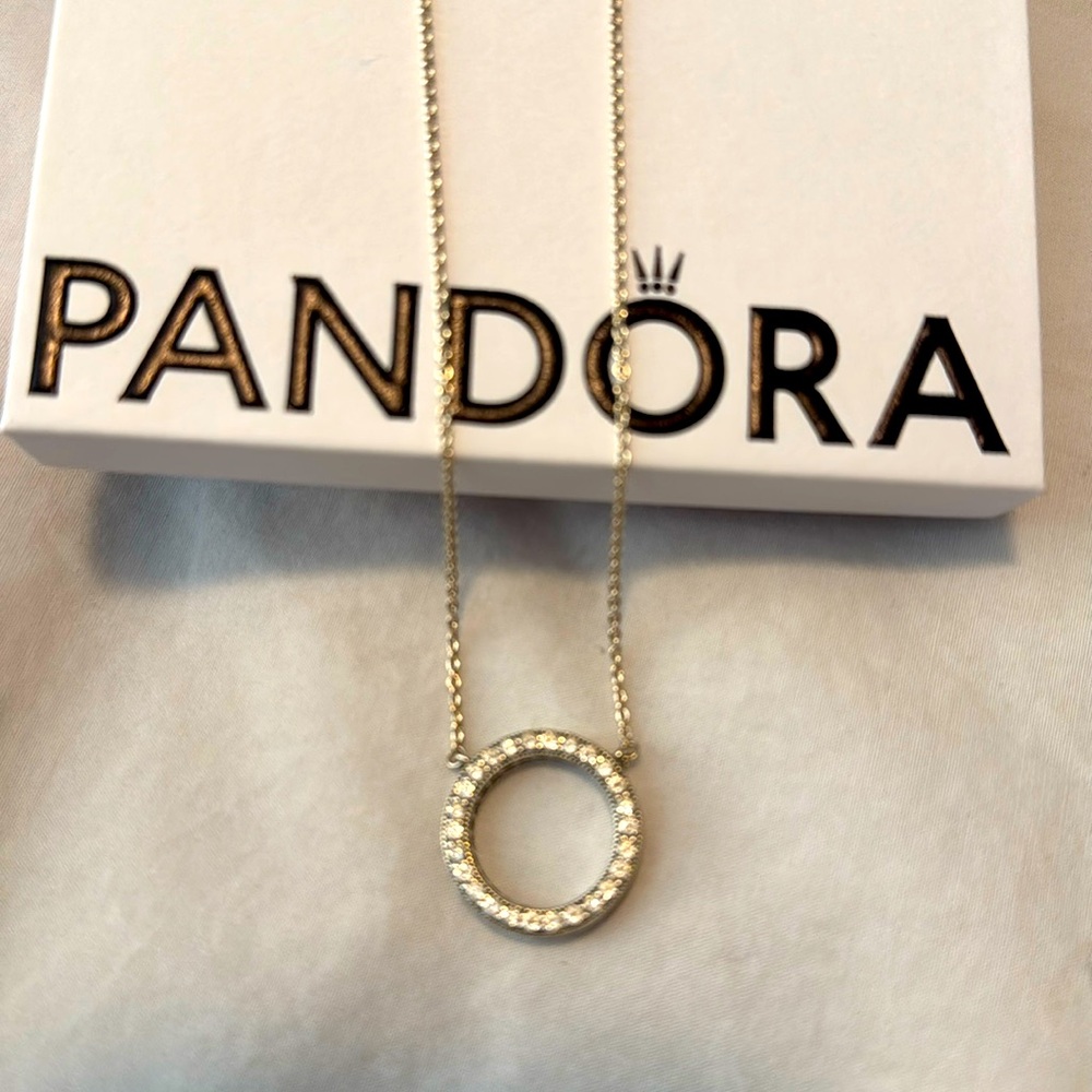 Pandora Circle of Sparkle Necklace